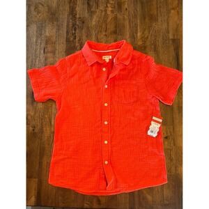 Boys‎ Cat & Jack button Shirt 10/12